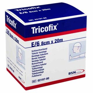 Tricofix Schlauchverband Größe E/6 - 8 cm x 20 M