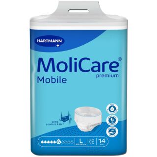 MoliCare Premium Mobile 6 Tropfen Large (14 Stk)