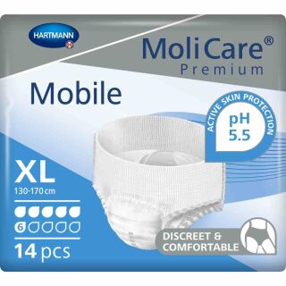 MoliCare Premium Mobile 6 Tropfen Extra Large (14 Stk)