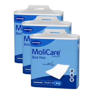 MoliCare Premium Bed Mat 9 Tropfen 40 x 60 cm (3 x 30 Stk)