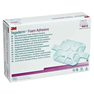 3M Tegaderm Foam Adhesive Schaumverband 8,8x8,8 cm (10 Stk)