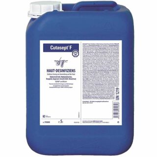 Cutasept F Desinfektionsmittel  Kanister 5 Liter