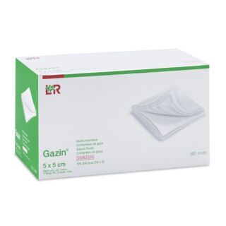 Gazin Mullkompressen 8-fach 5x5 cm steril (50x2 Stk)