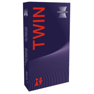 Compressana TWIN Kniestrümpfe schwarz L/IV (41-44)