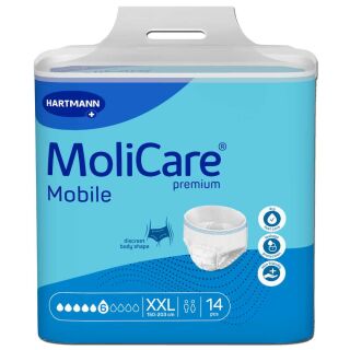 MoliCare Premium Mobile 6 Tropfen XXL (14 Stk)