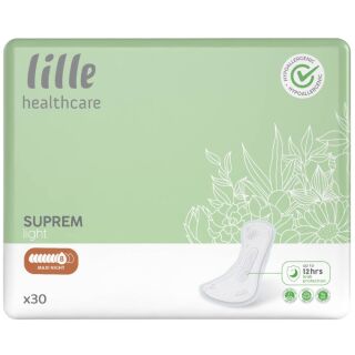 Lille SUPREM Light Lady Maxi Night (30 Stk)