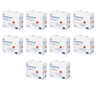 Hartmann ES-Kompressen 12-fach 10x20 cm unsteril (10x100 Stk)