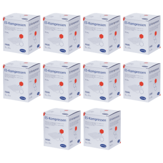Hartmann ES-Kompressen 8-fach 5x5 cm steril (10x100 Stk)