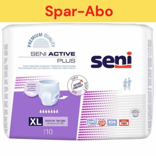 Spar-Abo: Seni Active Plus Pants Extra Large (10 Stk) alle 2 Monate