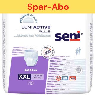 Spar-Abo: Seni Active Plus Pants XXL (10 Stk) 1x im Monat