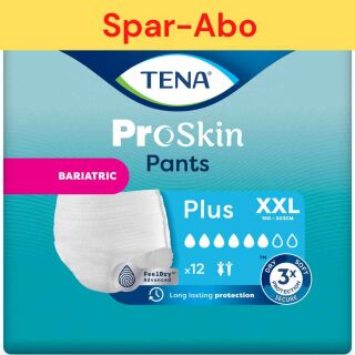 Spar-Abo: TENA Pants Bariatric Plus XXL (12 Stk) 1x im Monat