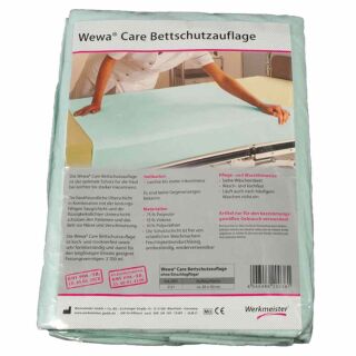 Wewa Care Bettschutzauflage 85 x 90 cm mit Flügeln