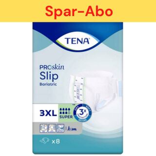 Spar-Abo: TENA Slip Bariatric Super XXXL (8 Stk.) alle 2 Monate