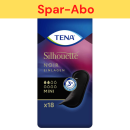 Spar-Abo: TENA Silhouette Einlagen Mini Noir (18 Stk) 1x im Monat