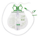 Konticur Bettbeutel 2.000 ml, 120 cm steril mit Tropfkammer (10x 1 Stk)